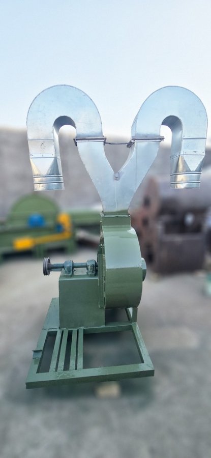 ماكينة نقل وتعبئة الألياف الهوائية / Fiber filling machine